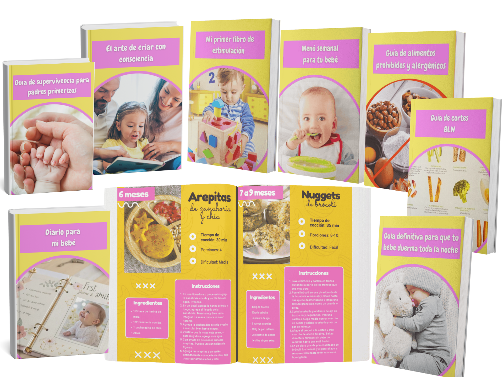 La Biblia de la Alimentación Infantil - mockup
